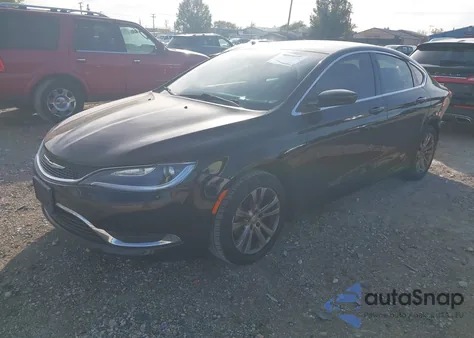 2015 Chrysler 200 Limited из США, поврежденный, VIN 1C3CCCAB8FN662625